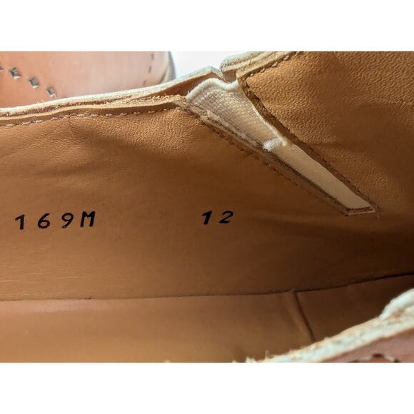 MEZLAN Rabat MENS Brown CALFSKIN LEATHER Slip On LOAFER Size 12 | 1130 - Picture 9 of 9